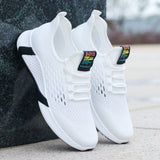 New Sports Shoes Men's Breathable Lace-up Running Shoes