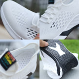 New Sports Shoes Men's Breathable Lace-up Running Shoes