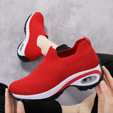 Sneakers Women Air Cushion Mesh Breathable Running Shoes